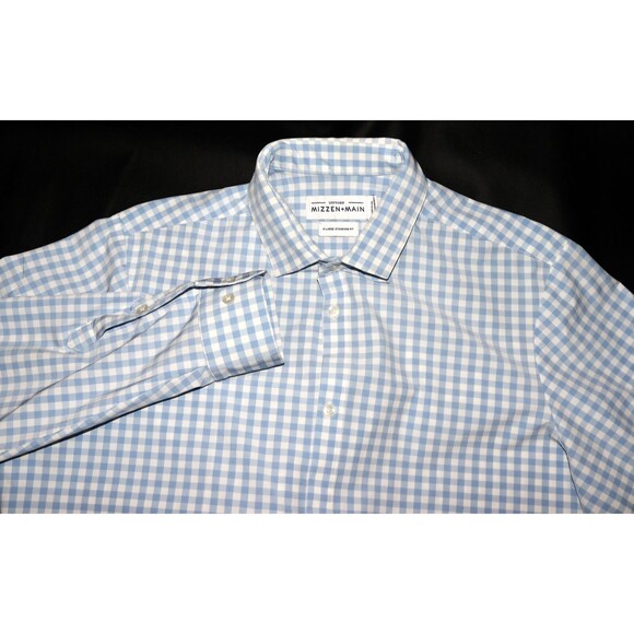 Mizzen + Main Leeward Standard Fit Mens Long Sleeve Button Front Shirt Size‎ XL - Picture 2 of 9